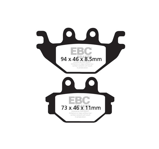 EBC Brake Pad - FA377HH EBC