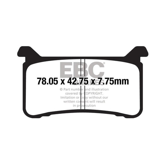 EBC Brake Pad - FA700HH EBC