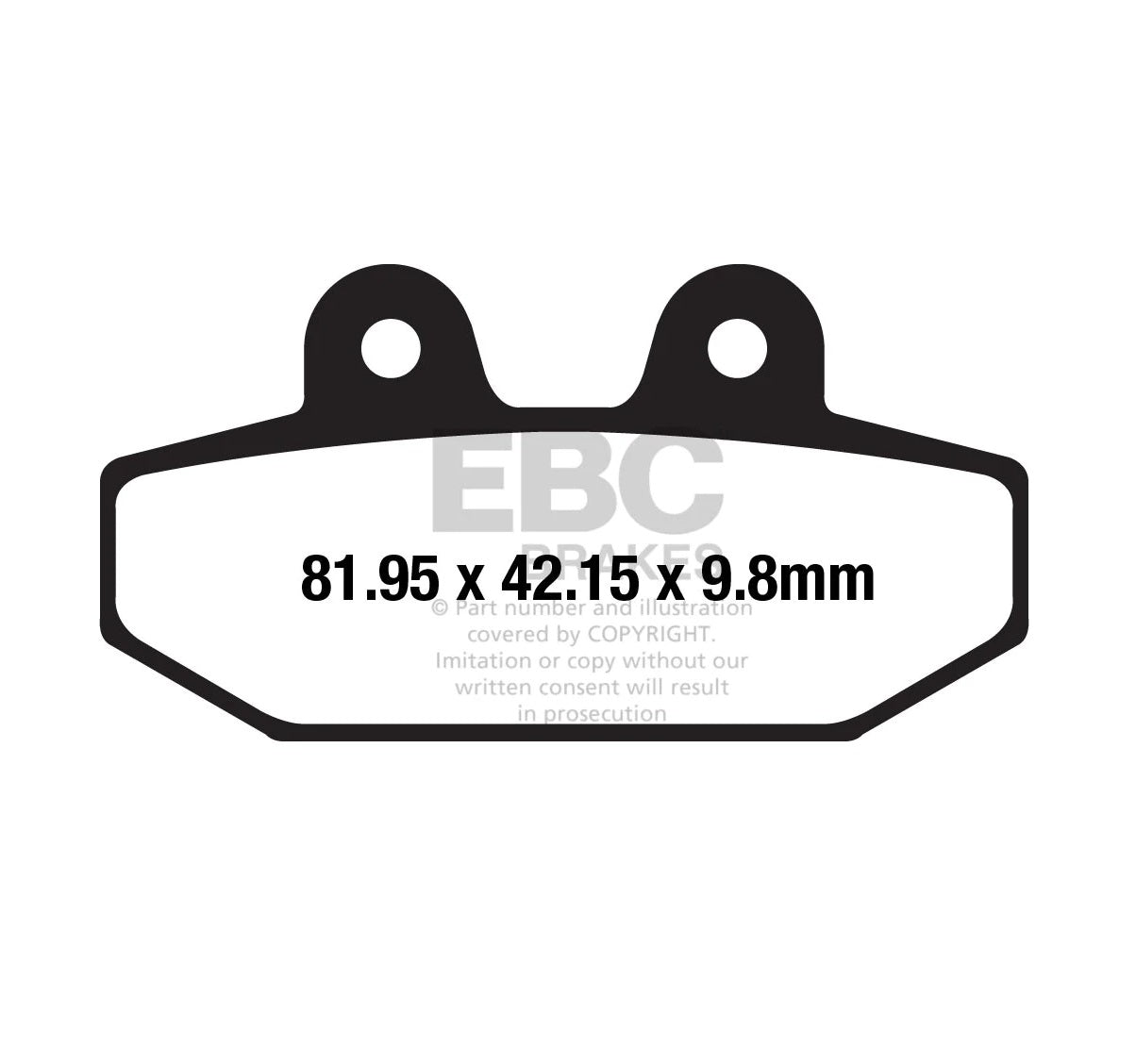 EBC Brake Pad - FA710HH EBC