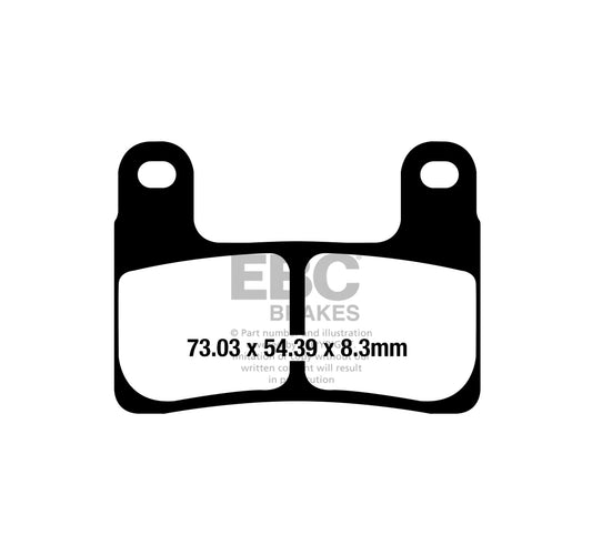 EBC Brake Pad - FA724HH EBC