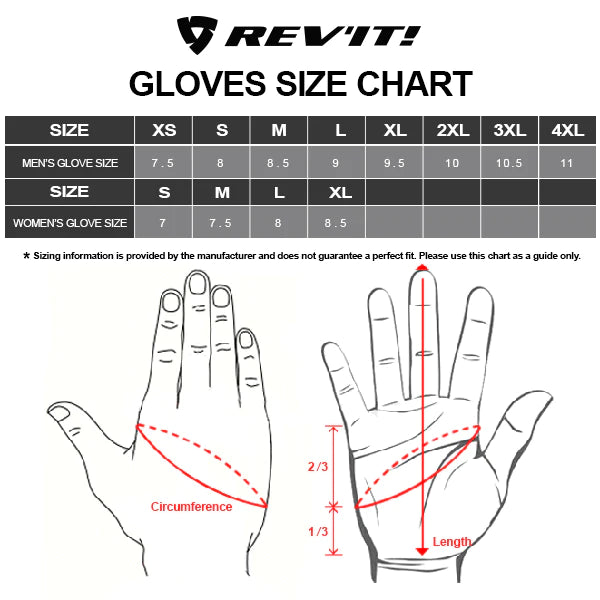 Revit Lava H2O Winter Gloves Rev'It