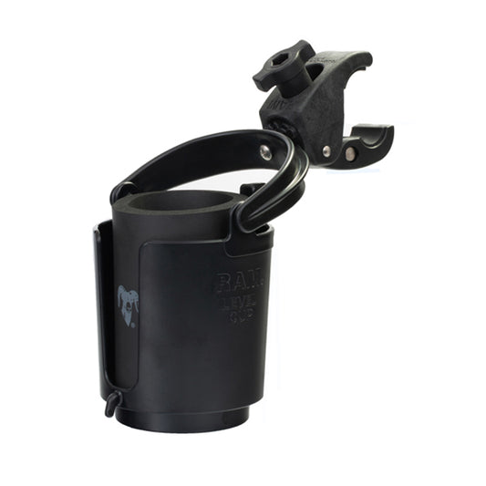 RAM Level Cup 16oz Drink Holder with RAM Tough-Claw Mount ram mount