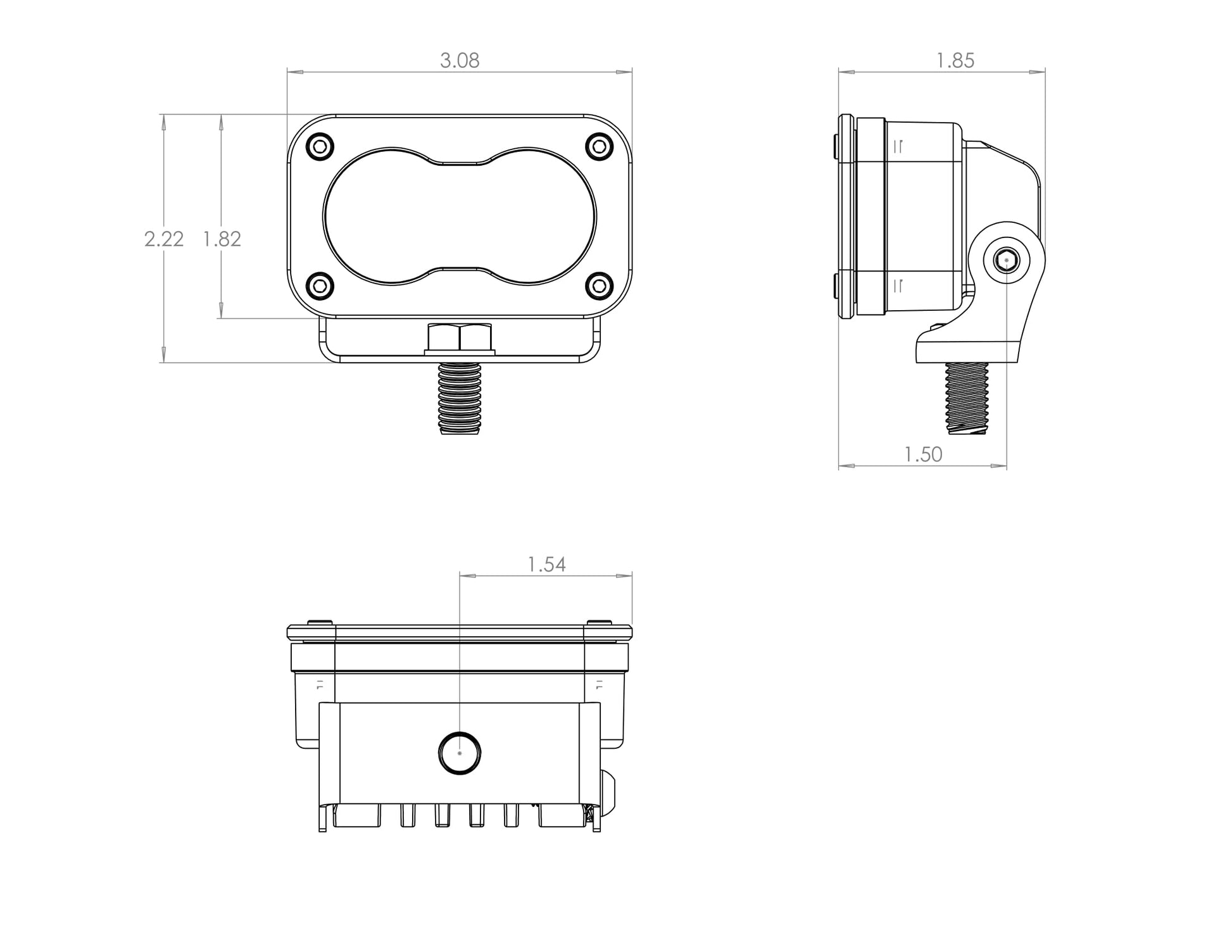 Baja Design S2 Sport, Pair Driving/Combo LED Baja Design