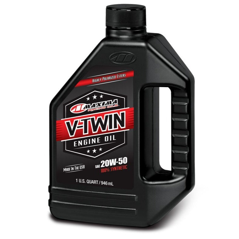 Maxima VTwin Oils :- 100% Synthetic (20W50) Maxima