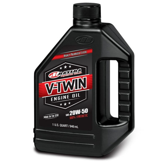 Maxima VTwin Oils :- 100% Synthetic (20W50) Maxima