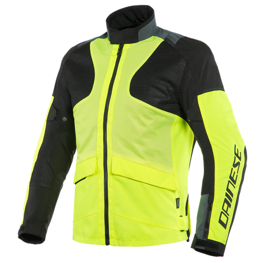 Dainese Air Tourer Textile Jacket (Yellow/Ebony/Black) Dainese