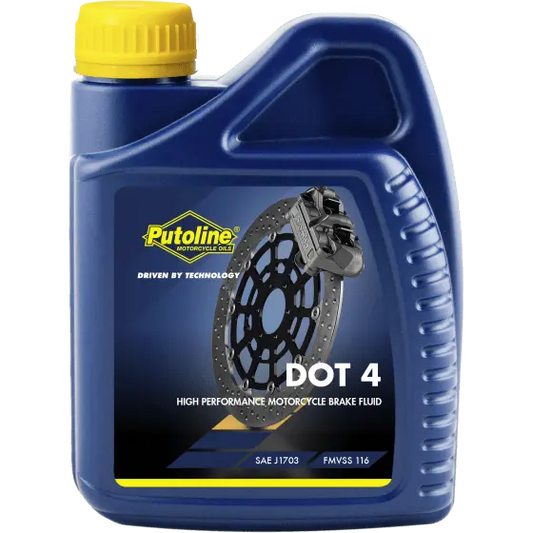 Brake Fluid - Putoline DOT 4 Brake Fluid (500ML)