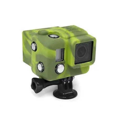 Camera Accessories - Hooded Silicone Cover HD3 - Jungle Camo