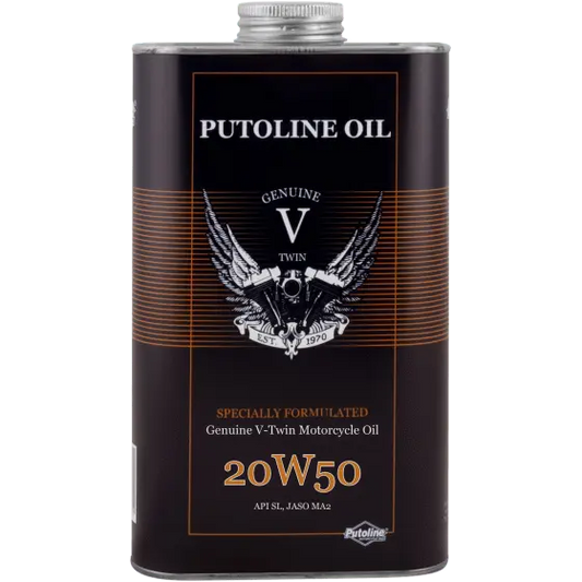 Cleaning Product - Putoline Oil Genuine V-Twin 20W-50 (1000ML)