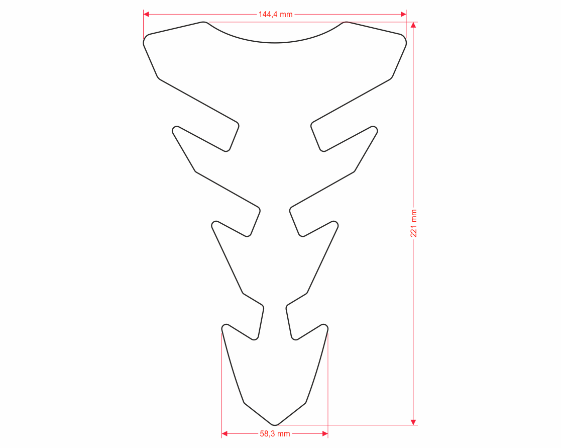 OneDesign Pumping Heart Tank Pad onedesign