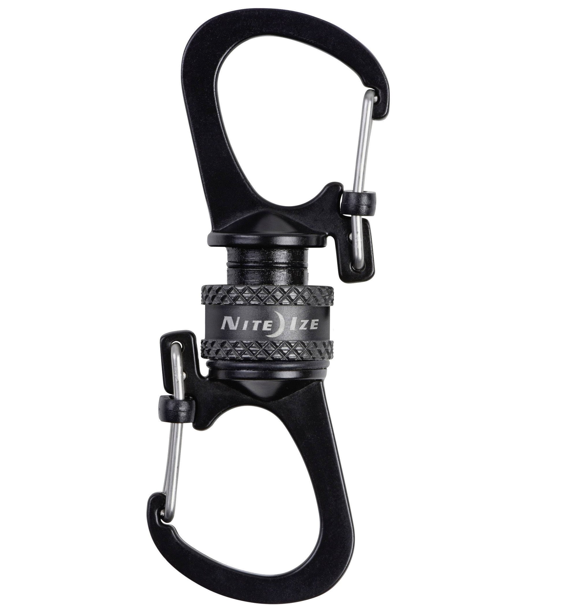 Nite Ize  SlideLock 360° Magnetic Locking Dual Carabiner Nite Ize