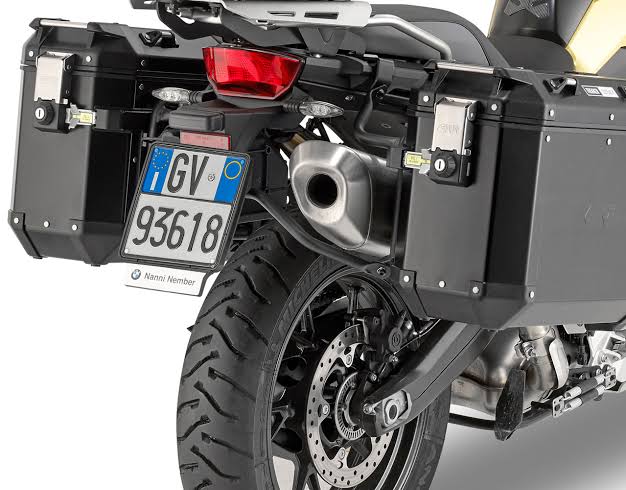 Givi side pannier holder for 850gs/750gs/850gsa Pathpavers